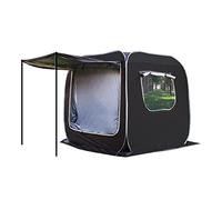 LRFVADW Tente d'extérieur pour toit arrière de voiture - Tente de camping universelle SUV familiale - Auvent multifonction - Équipement portable pour voyage et pique-nique - Noir - Paquet 1