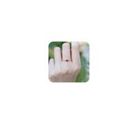 LRGKMCWTOB Mignon Dainty Bague de fiançailles en plaqué or 14 carats pour femme avec rubis en forme de cœur Taille 6-10, US 10, Zircone, or, pierre précieuse, métal, Rubis