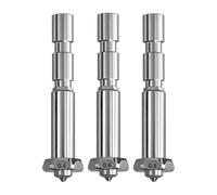 lrgnixs Lot de 3 buses à haut débit 0,4 mm 0,6 mm 0,8 mm Quick Swap Hotend Extruder Accessoires compatibles avec Anycubic Kobra 3 Max/3/Combo Imprimante 3D