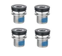 lrgnixs Lot de 4 vis de bras de manivelle de vélo M15 | Vis de manivelle M15 avec joint d'étanchéité pour vélo électrique Bosch, vis de pédalier pour montage de bras de manivelle et