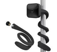 lrgnixs Support rotatif flexible - Compatible avec les caméras Blink Outdoor 4/3ème génération, Mini/Mini 2, XT/XT2, intérieur réglable à 360°, pas de perçage/collage nécessaire, support sur tout le
