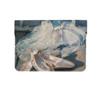 LRHCNZDCP Housse en cuir pour ordinateur portable de 13 pouces avec imprimé à bulles de bière pour voyage, travail, affaires, Chaussures de danse, Taille unique