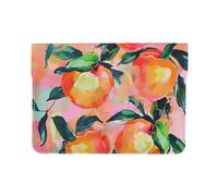 LRHCNZDCP Housse en cuir pour ordinateur portable de 13 pouces - Motif biscuits en pain d'épice - Pour voyage, travail, affaires, Pêche colorée, Taille unique