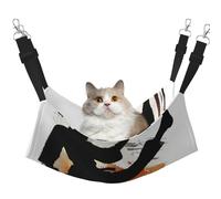 LRHCNZDCP Karate-highkick-icon Lit hamac pour chat imprimé Lit doux double couche suspendu pour petit animal de compagnie, taille M