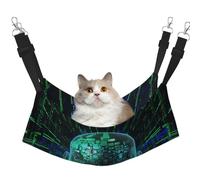 LRHCNZDCP Lit hamac pour chat avec intelligence artificielle, lit doux à double couche à suspendre pour petit animal de compagnie, taille M