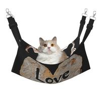 LRHCNZDCP Lover Dog - Hamac pour chat - Lit doux à double couche à suspendre pour petit animal de compagnie, taille M