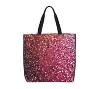 LRHCNZDCP Sac fourre-tout réutilisable pour femme avec imprimé extraterrestre vert, sac à bandoulière léger, sac d'épicerie pour le shopping, les voyages et un usage quotidien, Paillettes