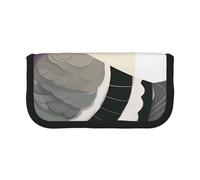 LRHCNZDCP Trousse à crayons en toile avec fermeture éclair Motif pigeon, Noir , Taille unique, Cartable