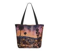 LRHCNZDCP West Indian Lamantins Sac de courses imprimé Grand sac à bandoulière léger Sac à main pour femme Sacs pour ordinateur portable pour le travail, les voyages, le shopping, The Old Hollywood