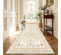 Lrisveana Tapis Couloir Antidérapant et Lavable 60 x 180 cm