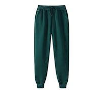 LRMQS Pantalon de jogging pour femme - Taille élastique - Avec poches - Décontracté - Actif - Entraînement - Course à pied, Vert #4., Taille M
