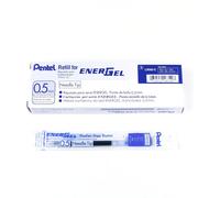 Lrn5 Recharges Pour Roller Energel Pointe 0,5 Mm Bln105,Bln75,Bl625 Bleu-Lot De 12