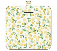 Lrocotanc Picnic Blanket 2x2M - Couverture Pique-Nique - Tapis Pique Nique Imperméable et Pliable, Couverture de Plage Lavable | Nappe Picnic pour Jardin, Camping, Plage et Extérieur