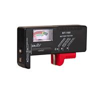 Lrporyvn BT-168 Piles AA/AAA/C/D/9V/1.5V Pile Bouton Universelle Compteur à Code Couleur Indique Volt Testeur VéRificateur BT168