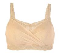 LRSSMB 2025 Soutien-gorge De Soutien Post-chirurgical En Dentelle Soutien-gorge Mastectomie For Femmes Poches Prothèse Mammaire Soutien-gorge Sans Fil Bralette Quotidienne(Skin,XXL)
