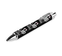 Lrtyuasq Camp Little Adventurer Stylo à bille rétractable portable à encre bleue pour la maison et le bureau