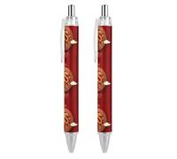 Lrtyuasq Stylo à bille rétractable « Year of the Snake 2025 Happy Chinese New Year 2025 » - Encre noire - Cadeaux pour étudiants - Fournitures de bureau