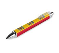 Lrtyuasq Stylos à bille rétractables lisses avec drapeau de la Roumanie - Cadeau idéal pour les affaires et le bureau