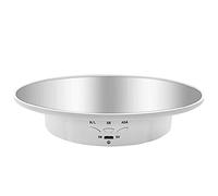 Lrtzizy PréSentoir Rotatif Motorisé, 7,87 Pouces, PréSentoir de Plateau Tournant à 360 DegréS Recouvert d'un Miroir pour la Photographie (Blanc)