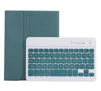 Lrufodya Étui fin et intelligent pour iPad mini 7e/6e génération (2024/2021), avec clavier amovible et porte-stylo, coque de protection fine et intelligente pour iPad mini 7e/6e génération (vert foncé