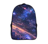 LRVANEDIH A Sky Full of Galaxies Sac À Dos Avec Sacs À Dos Imprimés En 3D, Sacs À Dos De Voyage, Sacs À Livres, Sac D'école Pour Enfants 40x28x16cm