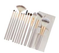 LRXIYODE 1 ensemble Set de Pinceaux de Maquillage avec Poignée Rice Kit Portable pour Maquillage Parfait
