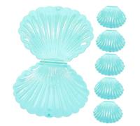 LRXIYODE 10 pièces Boîtes à Dragées Caissettes Étanches pour Mariage et Fête Boîtes de Bonbons Décoratives avec Revêtement Sous Vide Communion Anniversaire