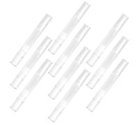 LRXIYODE 10 pièces Cosmetic Dispenser Tubes With Soft Brush Tip Empty Nail Oil And Lip Gloss Pen For And Essential Oils Portable Refillable Containers