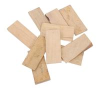 LRXIYODE 10 Pièces de Cales de Remplacement de Poignée en Bois pour Axe, Coins de Manche de Hache Beige, Accessoire de Réparation pour Entretien D'outils Agricoles