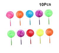 LRXIYODE 10 pièces Filet Télescopique Acier Inoxydable Rétractable et Léger pour Garçon Fille et Adapté Capture Insectes et Petits Poissons et Facile à Utiliser