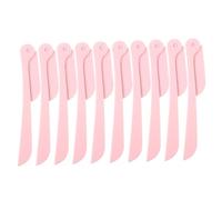 LRXIYODE 10 pièces Lot de Rasoirs à Sourcils Pliables Acier Inoxydable Tondeuse Sécurisée pour Épilation Précise Compacte et Portable pour Voyage