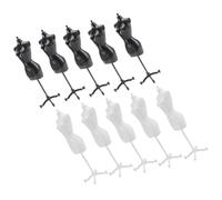 LRXIYODE 10 pièces Mini Support Mannequin Poupée pour Vêtements Présentoir Compact pour Décor Maison et Garçon Fille Maintien Robe Poupée sans Plis Cadeau Créatif pour Développement