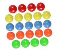 LRXIYODE 100 Pièces Boules Colorées Petites Jouets Mathématiques Solides pour Garçon Fille Apprentissage Comptage Statistiques Probabilité