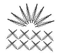 LRXIYODE 100 Pièces Hair Clips Metal Pins For Women Barrettes For Front Side Hair Gentle Grip All-day Wear
