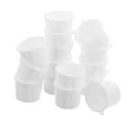 LRXIYODE 100 Pièces Miniature Takeaway Containers for Dollhouse Kitchen Lightweight Fake Tableware for DIY Mini Snack and Food Accessories