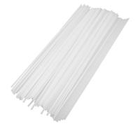 LRXIYODE 100 Pièces Tubes Rivets pour Machine à Relier en Plastique Beige, Performance Solide pour Reliure de Papiers et Bons en Milieu Professionnel ou Bureau