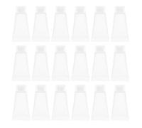 LRXIYODE 100 Pièces Tubes Souples Rechargeables 5 Ml 100 Pcs Bouchon à Vis Tubes Vides pour Crème Mains Lotion Gloss Format Voyage Pratique Plastique Mat de Rangement pour Voyages et