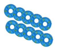 LRXIYODE 10pièces Mini Bouées De Natation De Dessin Animé Modèles De Bouées De Natation Décorations De Maison Accessoires De Bouée De Petites De
