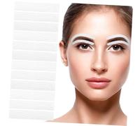 LRXIYODE 12 feuilles Pochoirs Sourcils Autocollants pour Maquillage et Tatouage Sourcils Kit Auxiliaire Pratique et Confortable Adapté Débutants et Usage Voyage