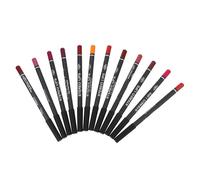LRXIYODE 12 pièces Crayons Contour Mats Imperméables pour Maquillage Féminin Crayon Cosmétique Longue Tenue Fuite pour et Yeux Set
