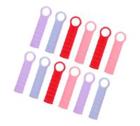 LRXIYODE 12 pièces Embouts de Poignée pour Balai et Vadrouille Grips Plastique Confortables et Durables Manchons de Rechange pour Manches de Balai Mop et Pelle à Poussière Installation