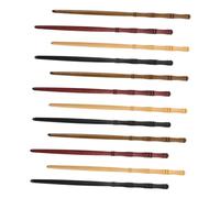 LRXIYODE 12 Pièces Épingles à Cheveux Bois Artisanales Bâtons à Cheveux Droits Style Chinois pour Filles et Femmes Accessoires Légers et Confortables pour Chignons Tenues Quotidiennes et