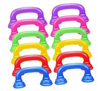 LRXIYODE 12 Pièces Lot de Téléphones Chuchotants pour Garçon Fille Plastique Abs Jouets Dorthophonie pour Tout Petits Récepteurs de Téléphone Éducatifs pour Salle de Classe et Usage à