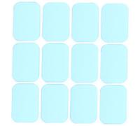 LRXIYODE 12pièces Patch De Massage Fitness Gel Coussins De Remplacement Pour Électrostimulateur Musculaire Stickers Non Irritants Pour Entraînement Abdominal Et Tonification Musculaire