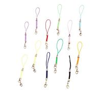 LRXIYODE 15 pièces Dragonne de Téléphone avec Clip Lobster Cordon pour Style Unique Accessoire Pratique et Durable pour Téléphone Portable Facile à Nettoyer Entretenir pour Usage et