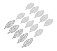 LRXIYODE 15 Pièces Feuilles Décoratives en Fer Style Nordique