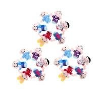 LRXIYODE 18 Pcs Family Hand Puppets Set Soft Fabric Finger Puppets for Role Play Storytelling and Early Learning Interactive Toy