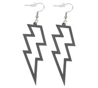 LRXIYODE 1paire Boucles Oreilles Punk Éclair Accessoires De Mode Uniques Pour Femmes Pour Soirées Et Occasions Spéciales