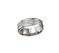 LRXIYODE 1pièce Bague Lumineuse Electrocardiogramme Pour Couples Inoxydable Anneau Unisexe Noctilucent Bleu Pour Mariages Et Événements Spéciaux