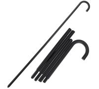 LRXIYODE 2 Baguettes Magiques de Magicien en Plastique, 4 Sections Amovibles, Légères et Portables, Accessoires de Spectacle et Fête pour Déguisement Halloween et Jeux D’garçon et Filles,